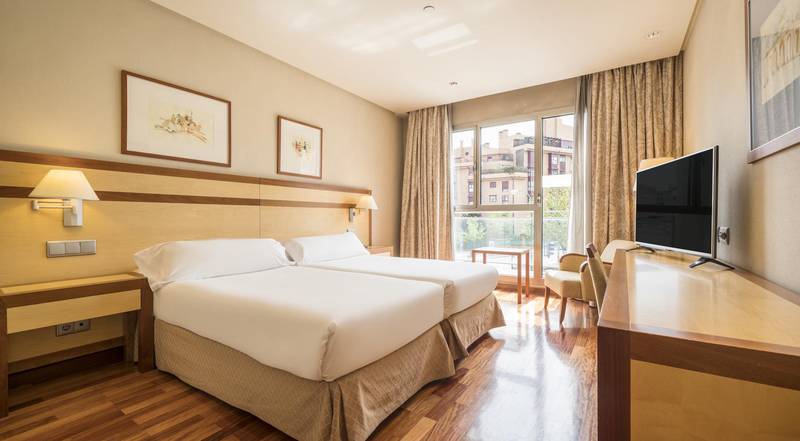 Habitación individual corporate Hotel ILUNION Alcalá Norte Madrid