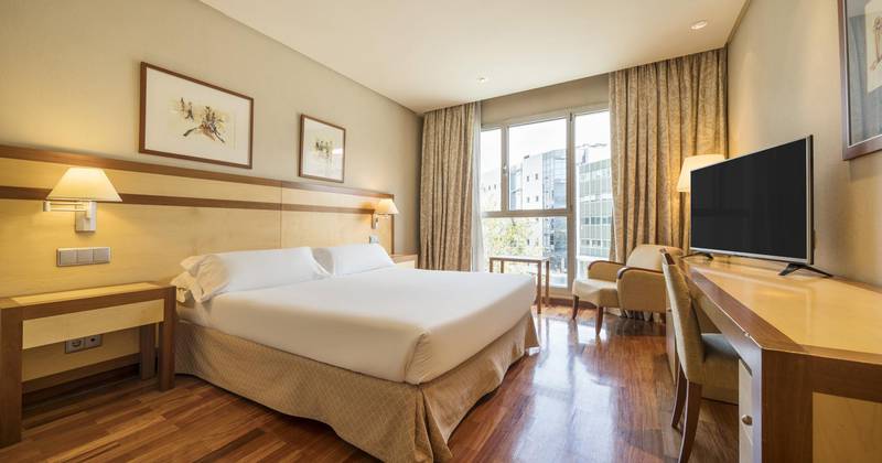 Habitación doble Hotel ILUNION Alcalá Norte Madrid