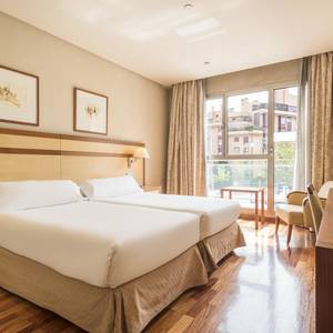 Habitación individual corporate Hotel ILUNION Alcalá Norte Madrid